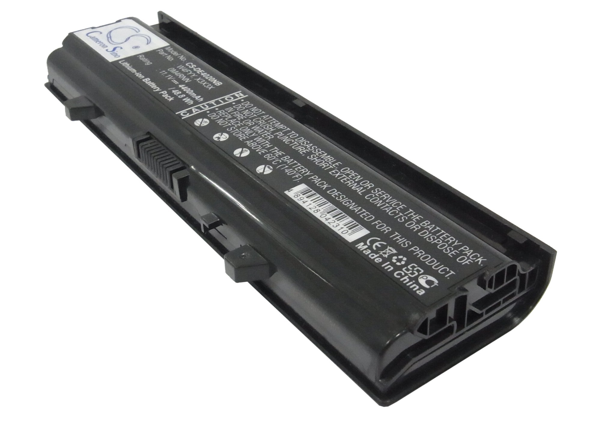 4400mAh 11.1V Li-ion Laptop Battery for DELL Inspiron 14V, 14R, M4010, N4020, N4030, M4050 - Replacement Power
