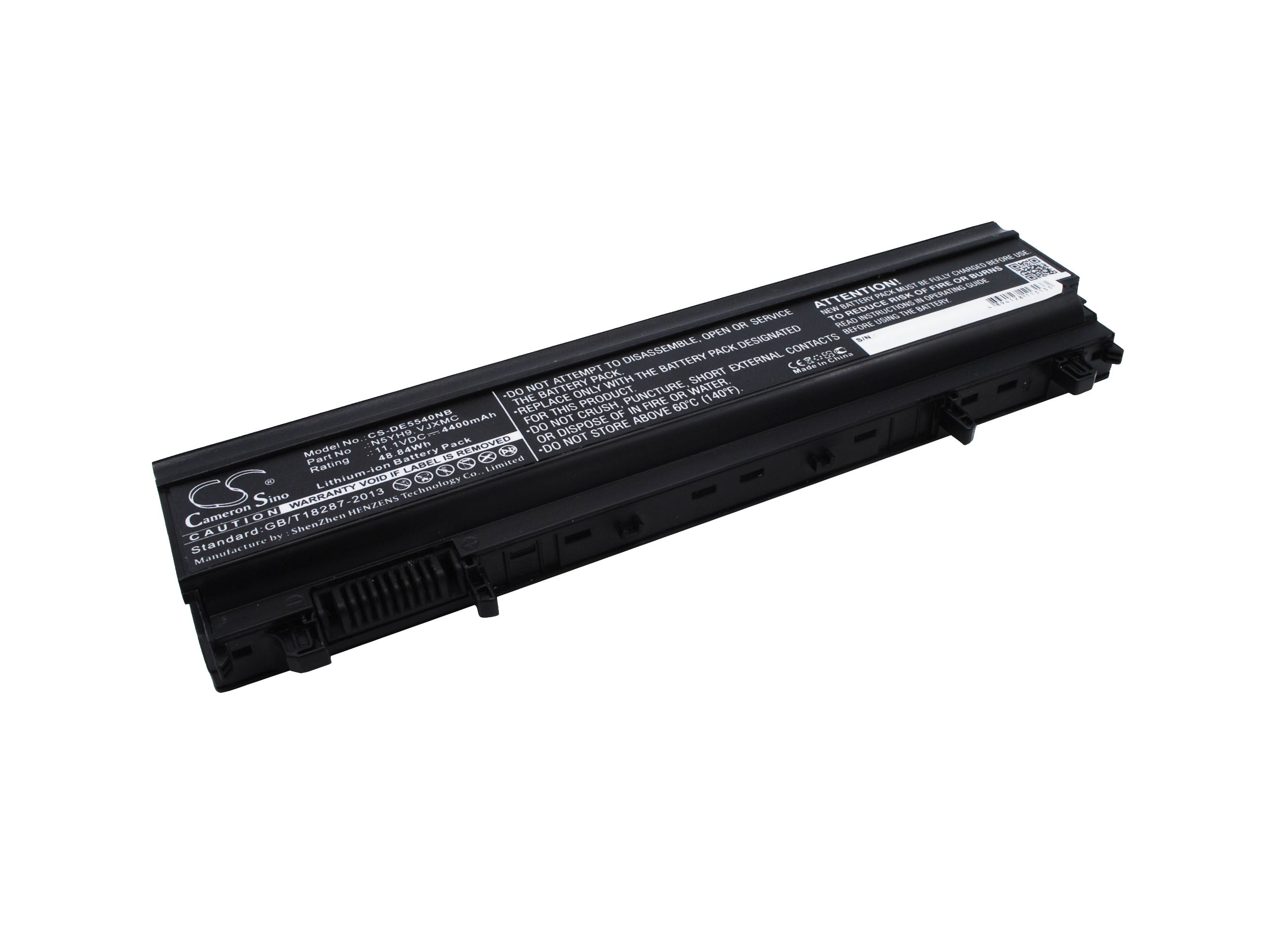 4400mAh Laptop Battery for DELL Latitude E5440 E5540 5000 Series - 11.1V 48.84Wh Li-ion Replacement