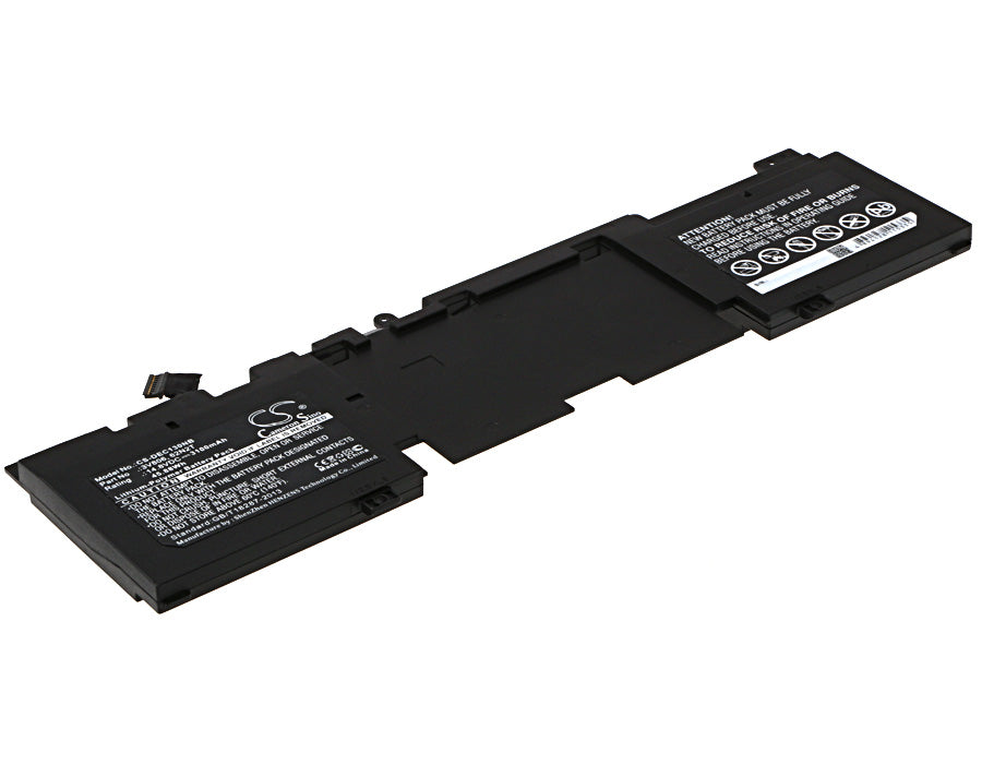 45.88Wh Li-Polymer Replacement Laptop Battery for DELL Alienware 13/QHD/ECHO 13 - 3100mAh, 14.8V - Replaces 3V806 & 62N2T