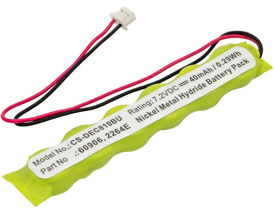 Dell Latitude CP CMOS Battery - 7.2V 40mAh Ni-MH RTC, Portege 300, LifeBook S-4510 Compatible - 70x12.5x6.5mm Backup Battery