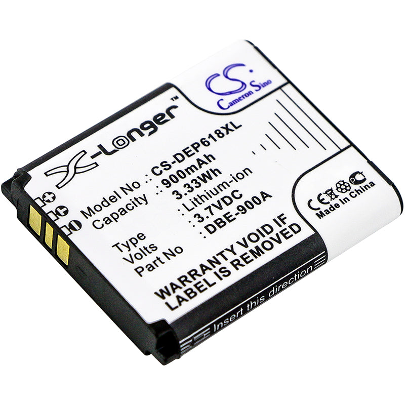 900mAh Replacement Battery for Doro PhoneEasy 618 Mobile Phone - 3.7V Li-ion DBE-900A Power Solution