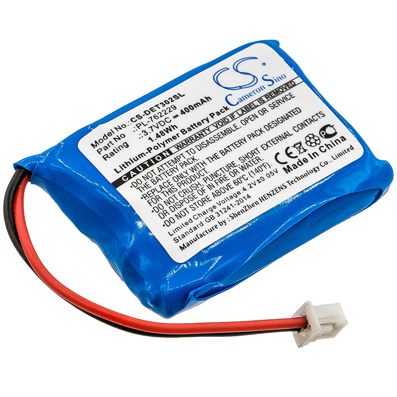 3.7V 400mAh Li-Polymer Replacement Battery for Educator ET-300 Dog Collar Transmitters & Receivers
