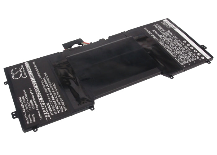 5800mAh DELL XPS 13 (9Q33) Laptop Battery - XPS 12 Ultrabook Replacement - 7.4V 42.92Wh Li-Polymer - Y9N00, 489XN