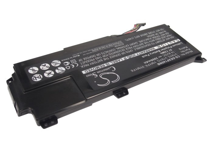 57.72Wh 3900mAh Li-Polymer Replacement Battery for Dell XPS 14z L412X L412Z Ultrabook - V79Y0 YMYF6