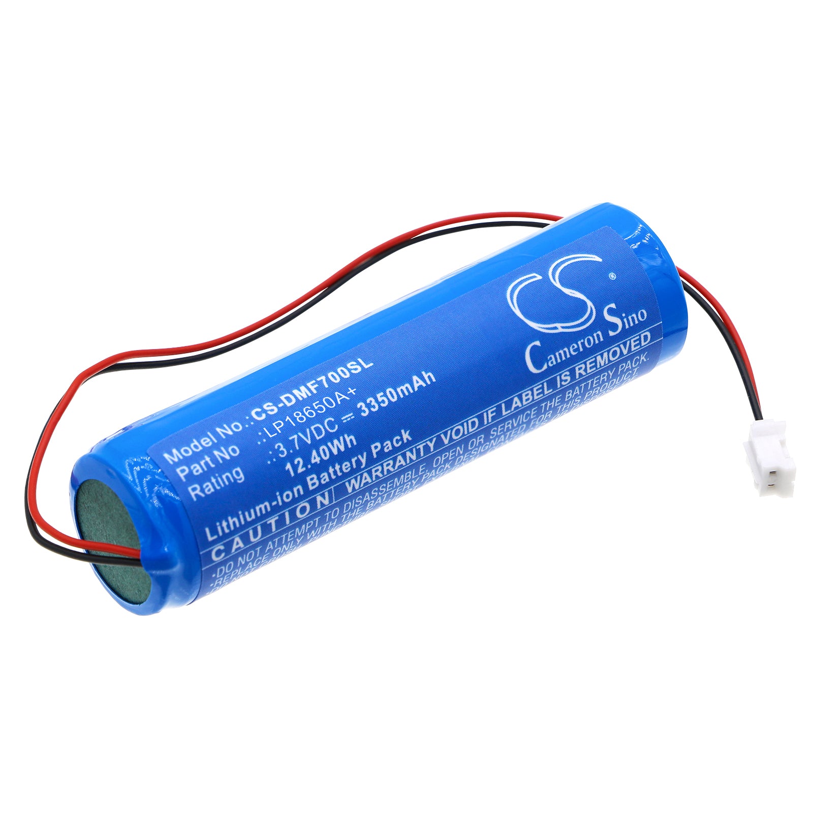 3350mAh Battery for Dräger MSI FG7000 - Survey & Test Equipment Replacement - 3.7V Li-ion, 68.5mm x 18.8mm