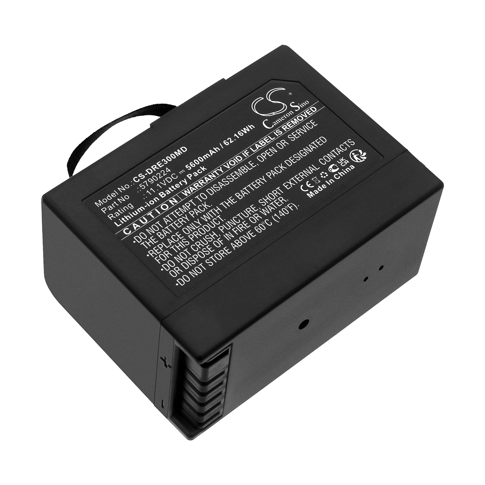 5600mAh Replacement Battery for Dräger Oxylog VE300 Ventilator - 11.1V Li-ion Medical Grade Power Supply