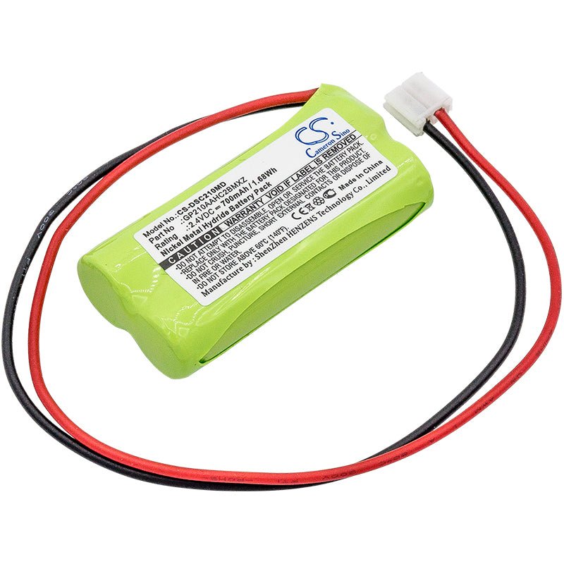 Dentsply Propex II & Smartlite Curer Replacement Battery, 2.4V 700mAh Ni-MH, Fits Pro B-31, Propex IID