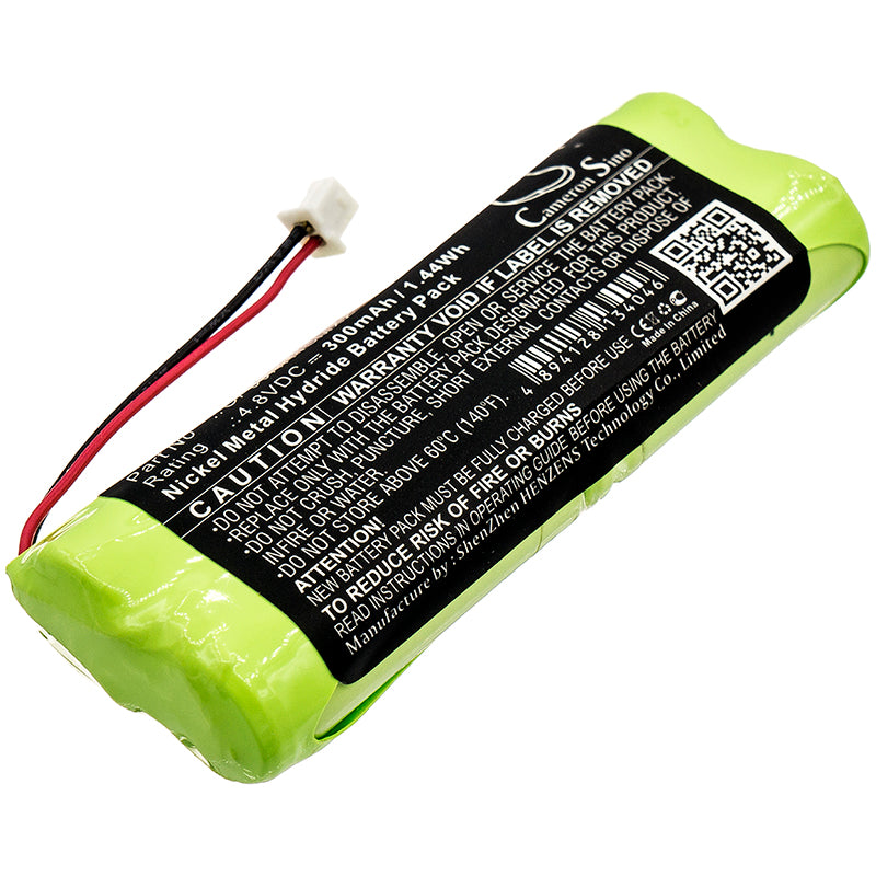 4.8V 300mAh Ni-MH Replacement Battery for Dentsply Smartlite Curer & SmartLite PS Dental Curing Light