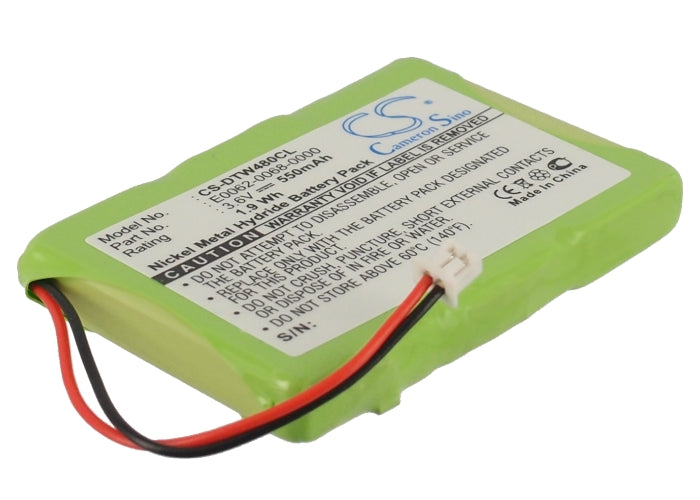 Aastra 480i Cordless Phone Battery - 550mAh 3.6V Ni-MH Replacement - ADP4000, CM-16, 57i CT, 6757i CT
