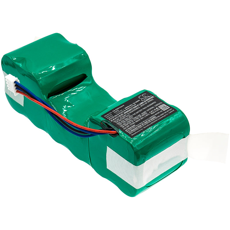 12V 3000mAh Ni-MH Replacement Battery for Ecovacs Deebot, Ozmo & Roomba Combo Robot Vacuums
