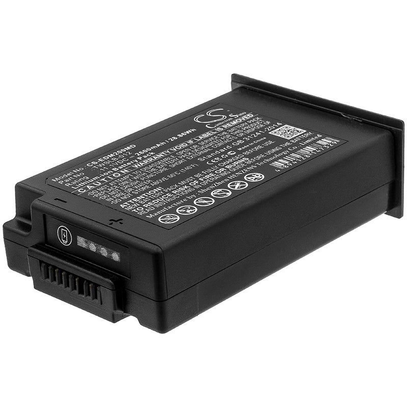 2600mAh Battery for EDAN iM12, iM20 Patient Monitor, Transport Use, 11.1V Li-ion Replacement