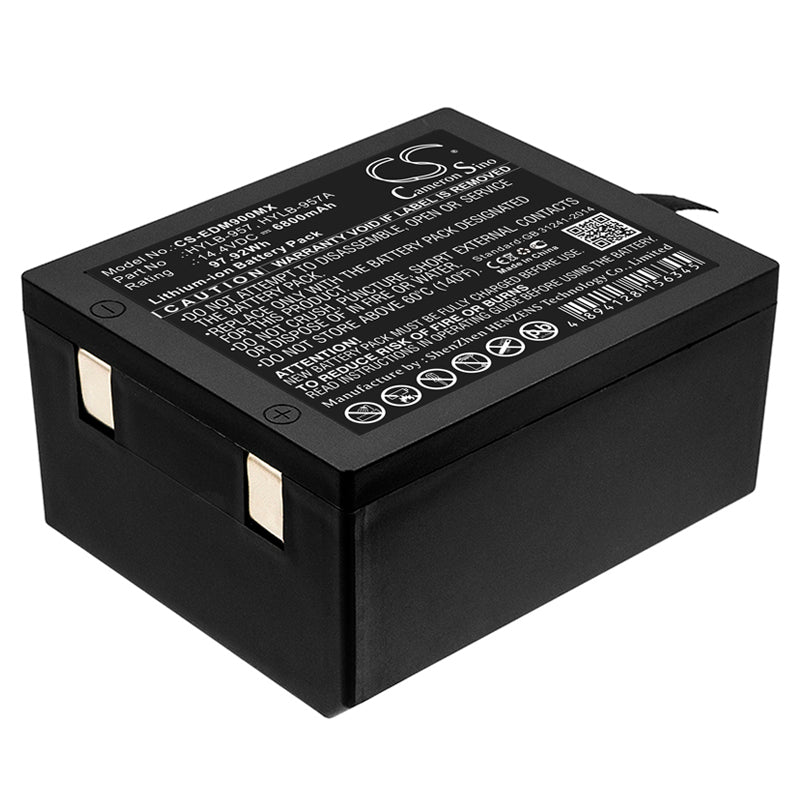 6800mAh Battery for EDAN Patient Monitor (M9, M9B, M8A) & Omron HBP-3100 - 14.4V 97.92Wh - HYLB-957A/957 Replacement