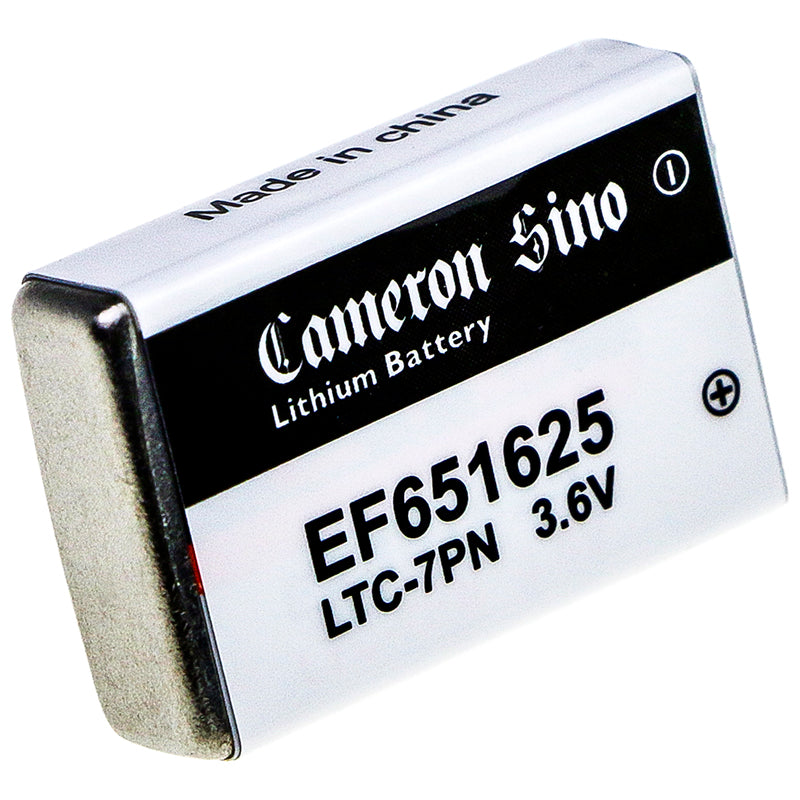 Heidelberg LTC-7PN Compatible Battery: 3.6V Lithium Thionyl Chloride - Printing Press, 2.7Wh, 28.5mm x 16.85mm