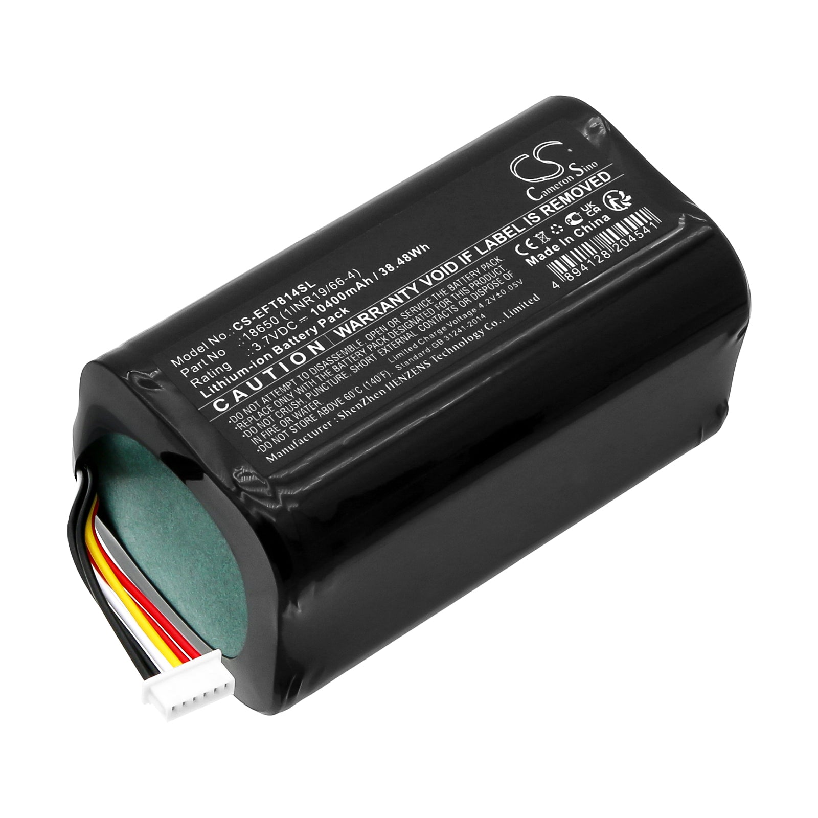 Eufy Cam 2 Pro Security Camera Replacement Battery - 3.7V 10400mAh Li-ion (T8140R Compatible)