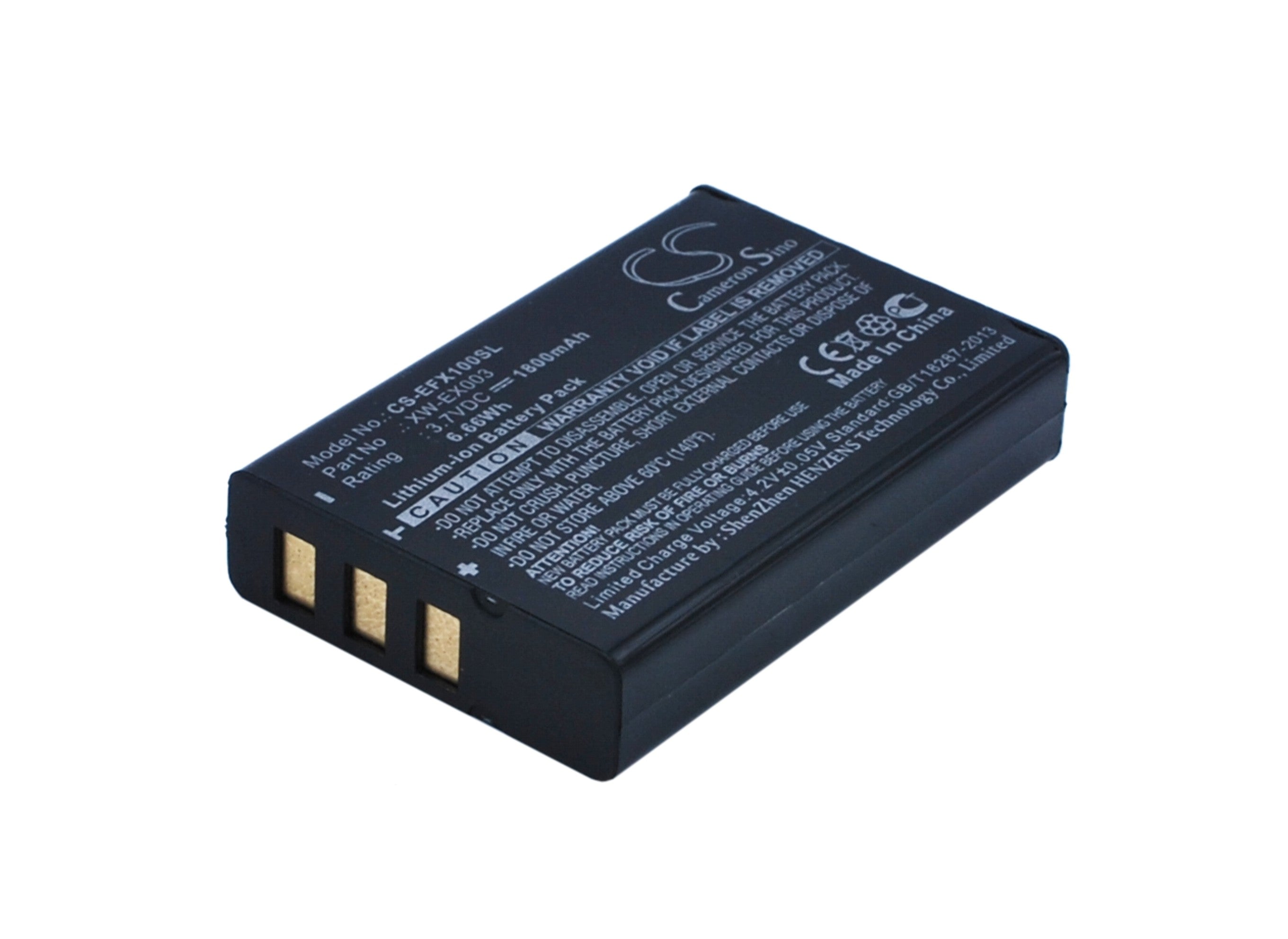 EXFO AXS-100 OTDR Battery - FVA-600, FPM-600, FLS-600, FIP-400-D Compatible - 3.7V 1800mAh Li-ion Replacement