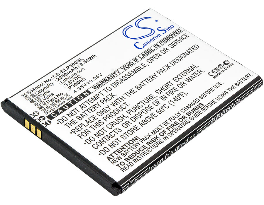 2250mAh Replacement Battery for Elephone P3000/P3000S/Precious P3000 - 3.8V Li-ion - Phone Repair