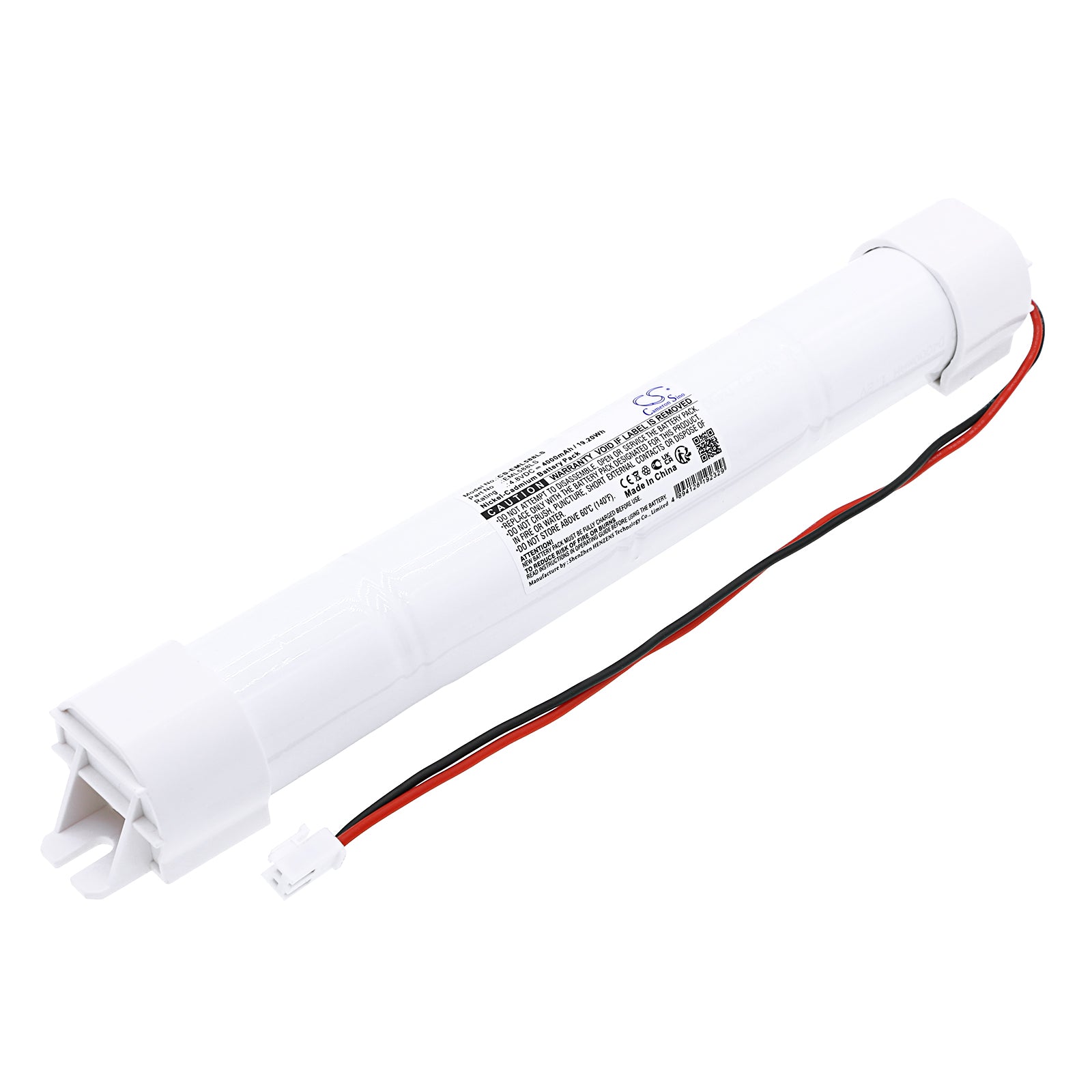 279mm Emergency LED Lighting Module - 4.8V Ni-CD 19.2Wh Backup Power for Exit Signs & Emergency Fixtures