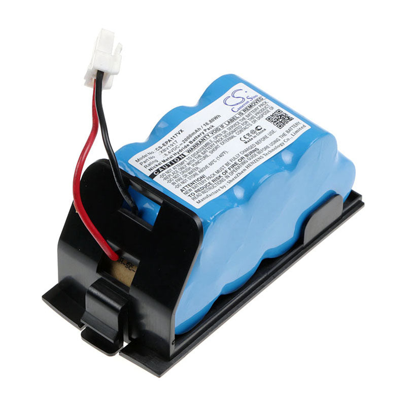 8.4V 2000mAh Ni-MH Replacement Battery for Euro Pro Shark Vacuum AP1172, V1917 Series (109x50mm)