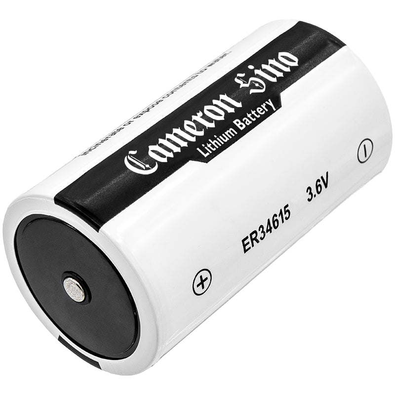 ER34615 3.6V Lithium Battery: 68.4Wh Li-SOCl2, High Energy Industrial Power - 34.6x32.7mm Size