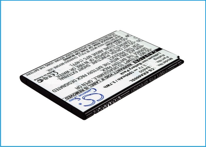1000mAh Replacement Battery for Sony Ericsson Xperia U ST25/ST25i BA600 - 3.7V Li-ion (64.1x43.9x4.0mm)