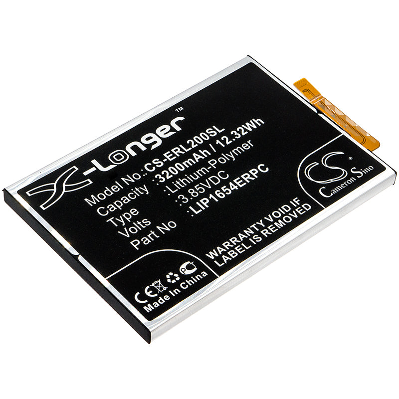 3200mAh Battery Replacement for Sony Xperia L2, XA2 - 3.85V Li-Polymer - LIP1654ERPC - High Capacity