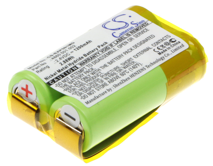 High-Capacity 1200mAh Battery for Eppendorf Research Pro Pipettes: 2.4V Ni-MH, Single & Multi-Channel Models