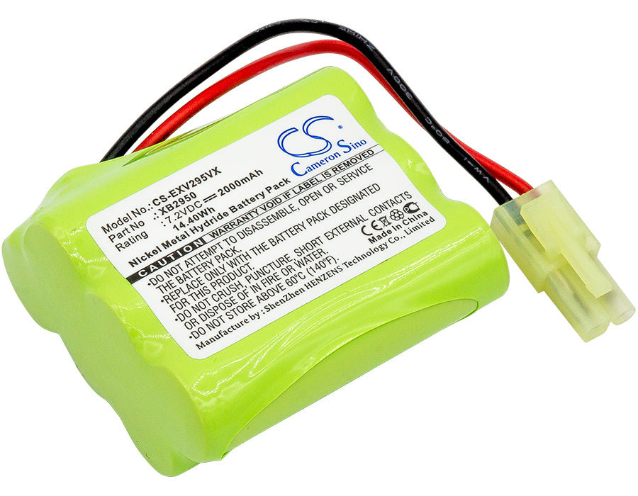 2000mAh 7.2V Ni-MH Replacement Battery for Euro Pro & Shark Vacuum Cleaners (V2945, XB2950 Series)