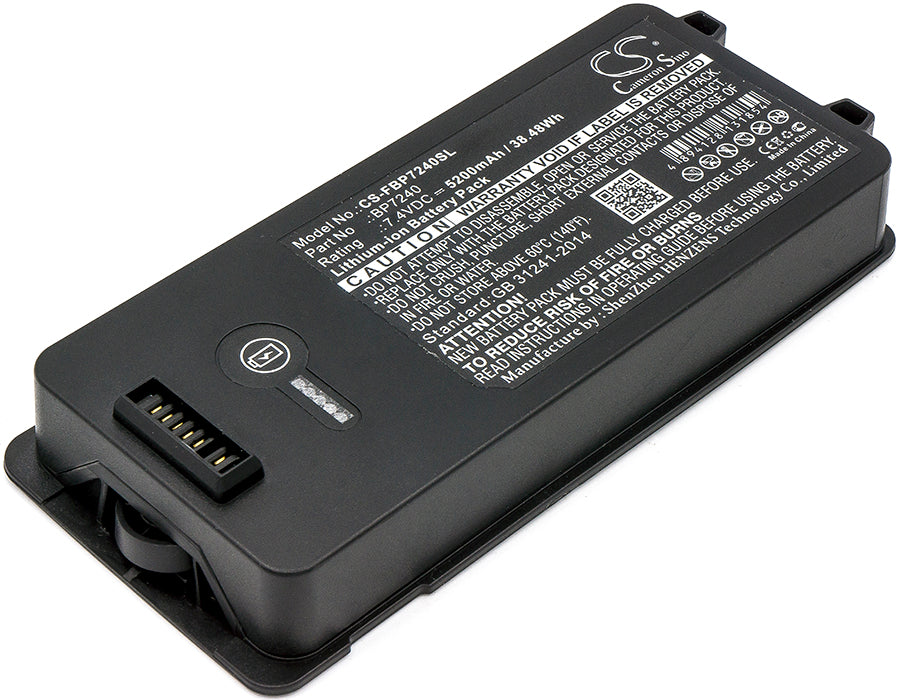 7.4V 5200mAh Li-ion Replacement Battery for Fluke 754, 753, VIP1/VIP2 Equipment & Fluke 154 Testers
