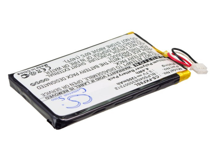 1200mAh 3.7V Li-Polymer Replacement Battery for Falk F5, F8, F10, F12 GPS Navigation Systems