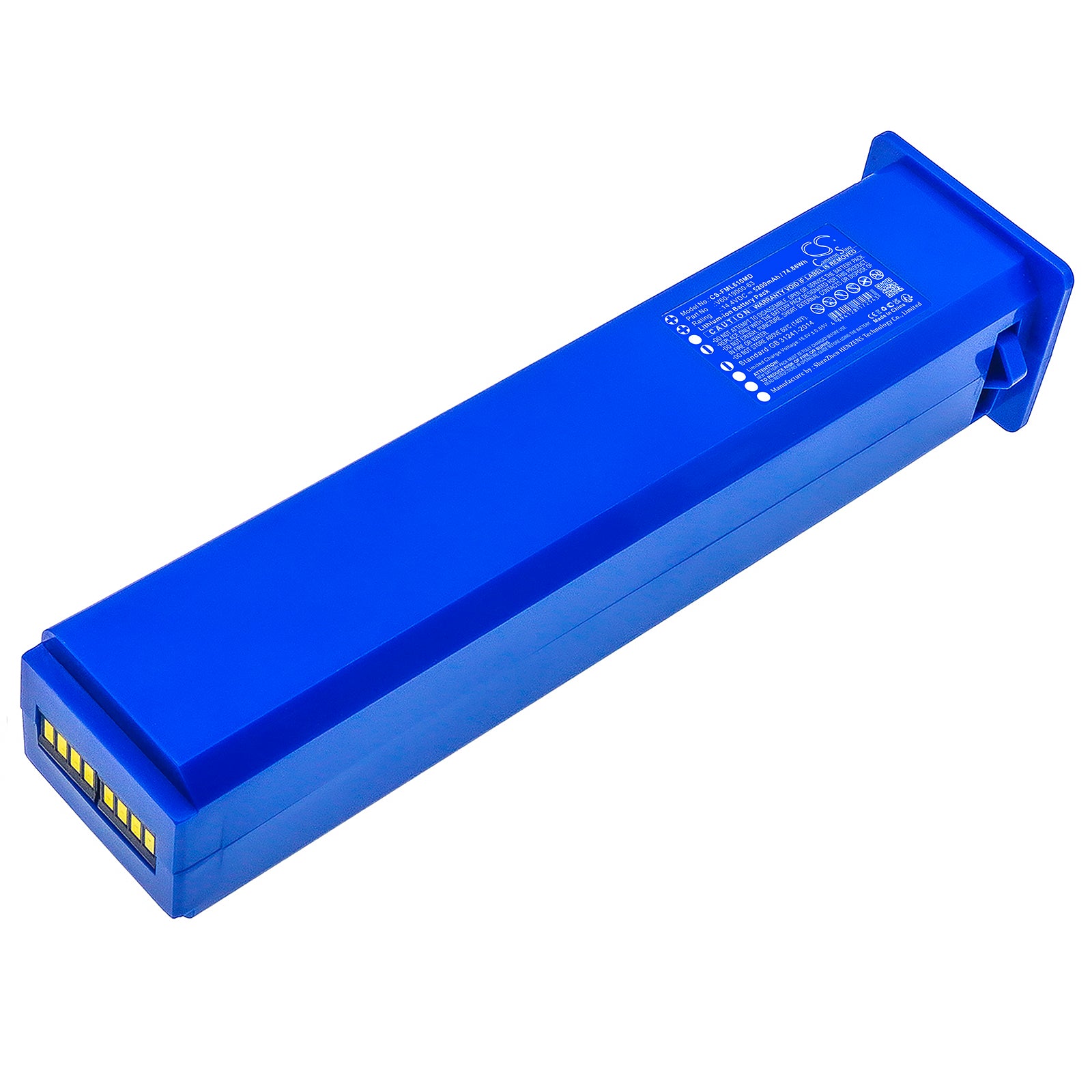 74.88Wh Battery for Flight 60 Ventilator - 14.4V 5200mAh Li-ion Replacement Power Supply