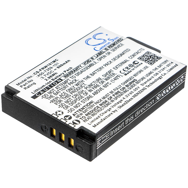 800mAh 3.7V Li-ion Replacement Battery for FrontRow FR, Juno ISM-01 & ITM-01 Pendant Mic/Speaker System