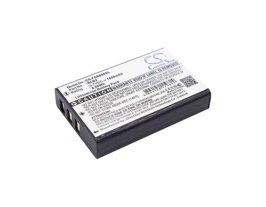 1800mAh 3.7V Li-ion Replacement Battery for Fieldpiece SRL2/SRL8 Leak Detectors & SCL2/RLB2 Equipment
