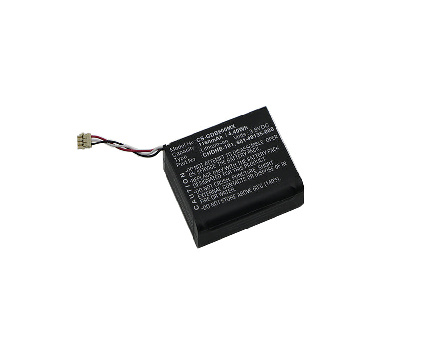 1160mAh Replacement Battery for GoPro Hero+ & Hero+ LCD Action Cameras - 3.8V Li-ion Pack