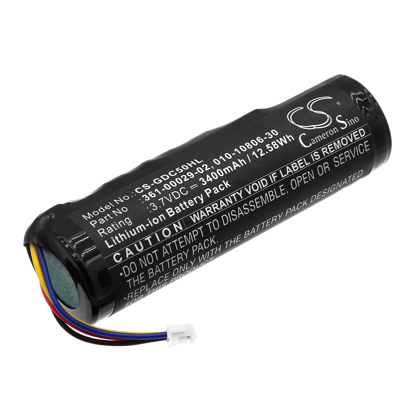 3400mAh Replacement Battery for Garmin Alpha, TT15, TT10, DC50, T5 Dog Collars - GPS Tracker 3.7V Li-ion