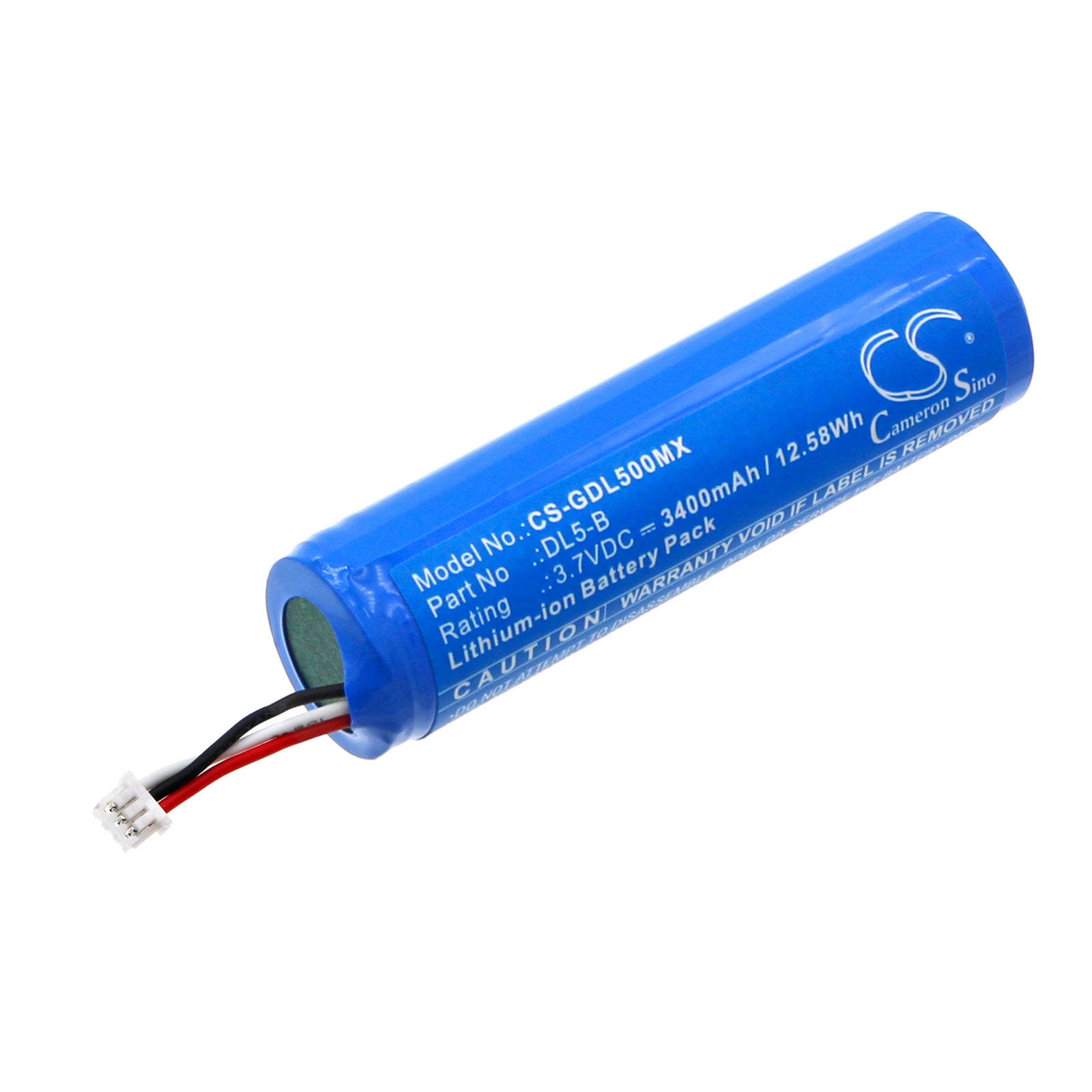 Replacement Battery for DermLite DL5 & DL5-B Dermatoscope - High-Capacity 3400mAh Li-ion, 3.7V - Medical Grade Power