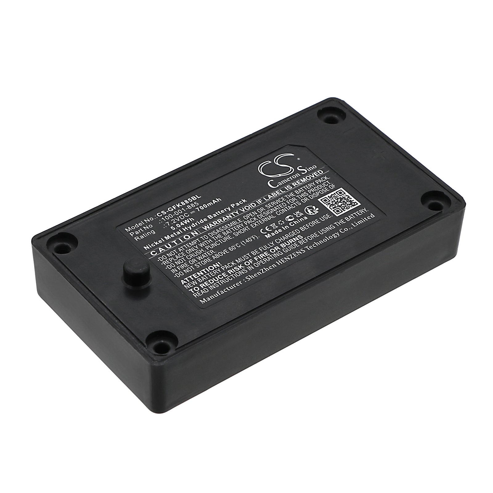 700mAh 7.2V Ni-MH Replacement Battery for Gross Funk Ego Crane Remote (FUA-50, FUA50, 100-001-885)