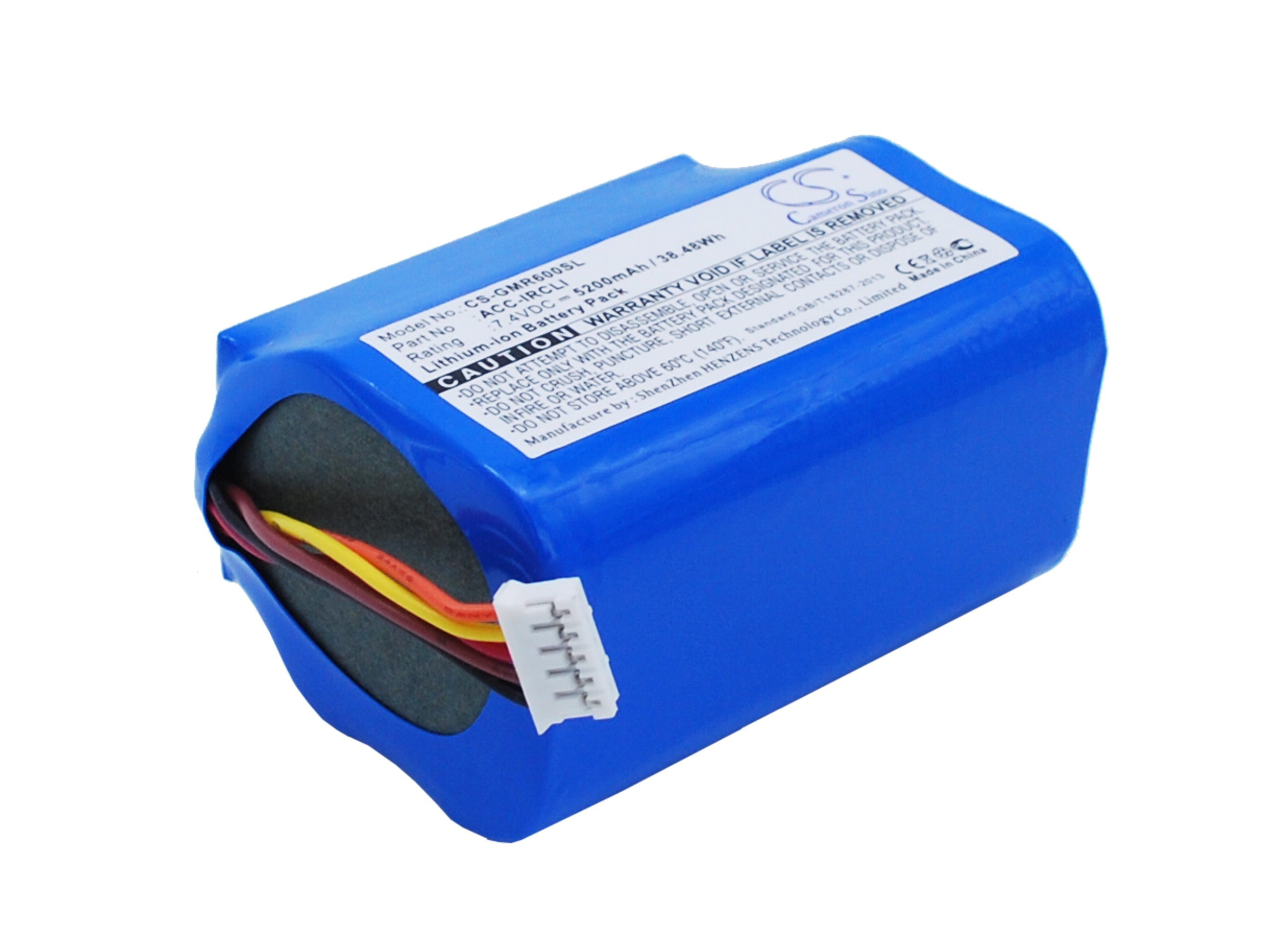 7.4V 5200mAh Battery for Grace Digital Mondo GDI-IRC6000 Radio, 38.48Wh Li-ion Replacement Power Pack