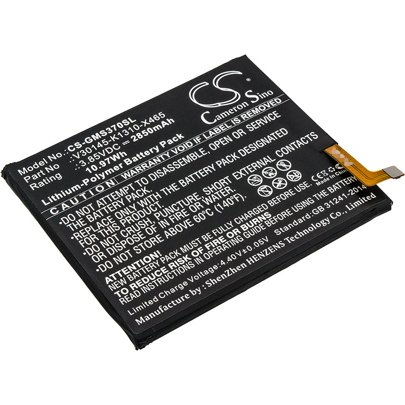 2850mAh Replacement Battery for Gigaset GS370 Smartphone - Li-Polymer, 3.85V, 10.97Wh Power Cell