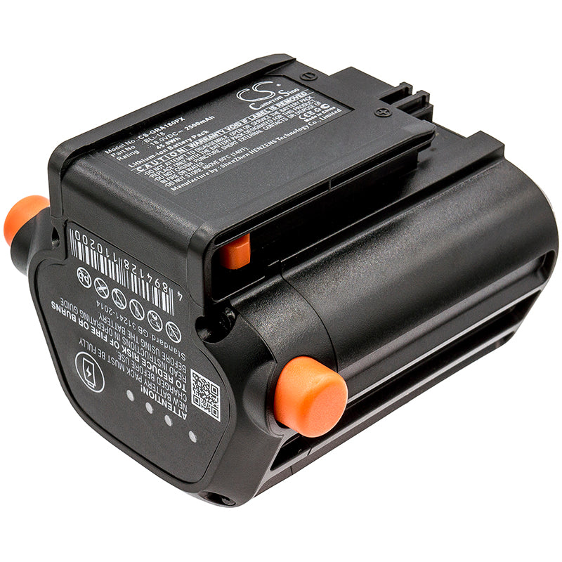 2500mAh 18V Li-ion Battery for Gardena Hedge Trimmer, Delimber, Trimmer, Blower, Pump - Replaces BLi-18, 9840-20