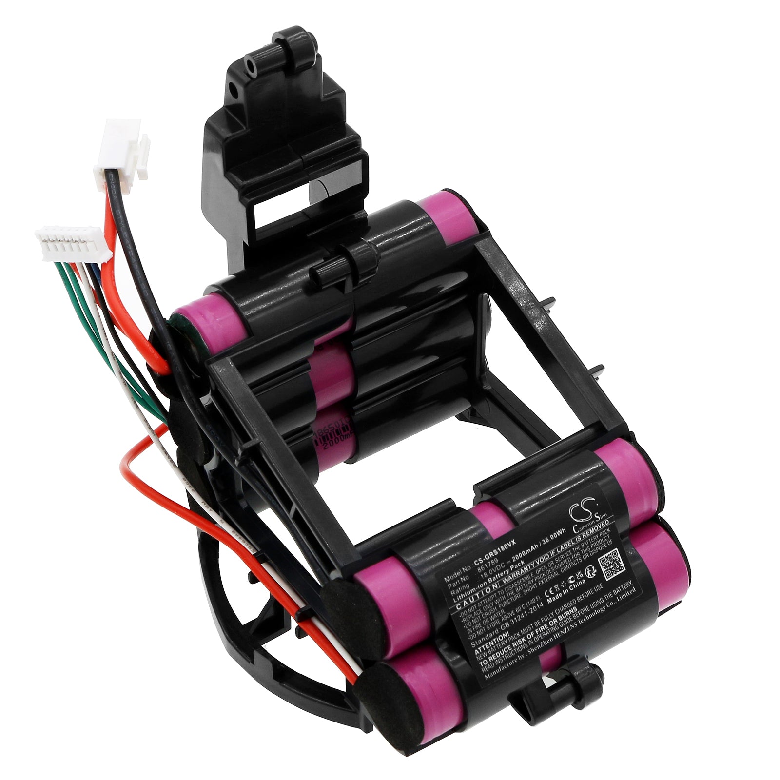 2000mAh Replacement Battery for Gorenje SVC180 SVC180FW Vacuum Cleaner, 18V 36Wh Lithium-Ion