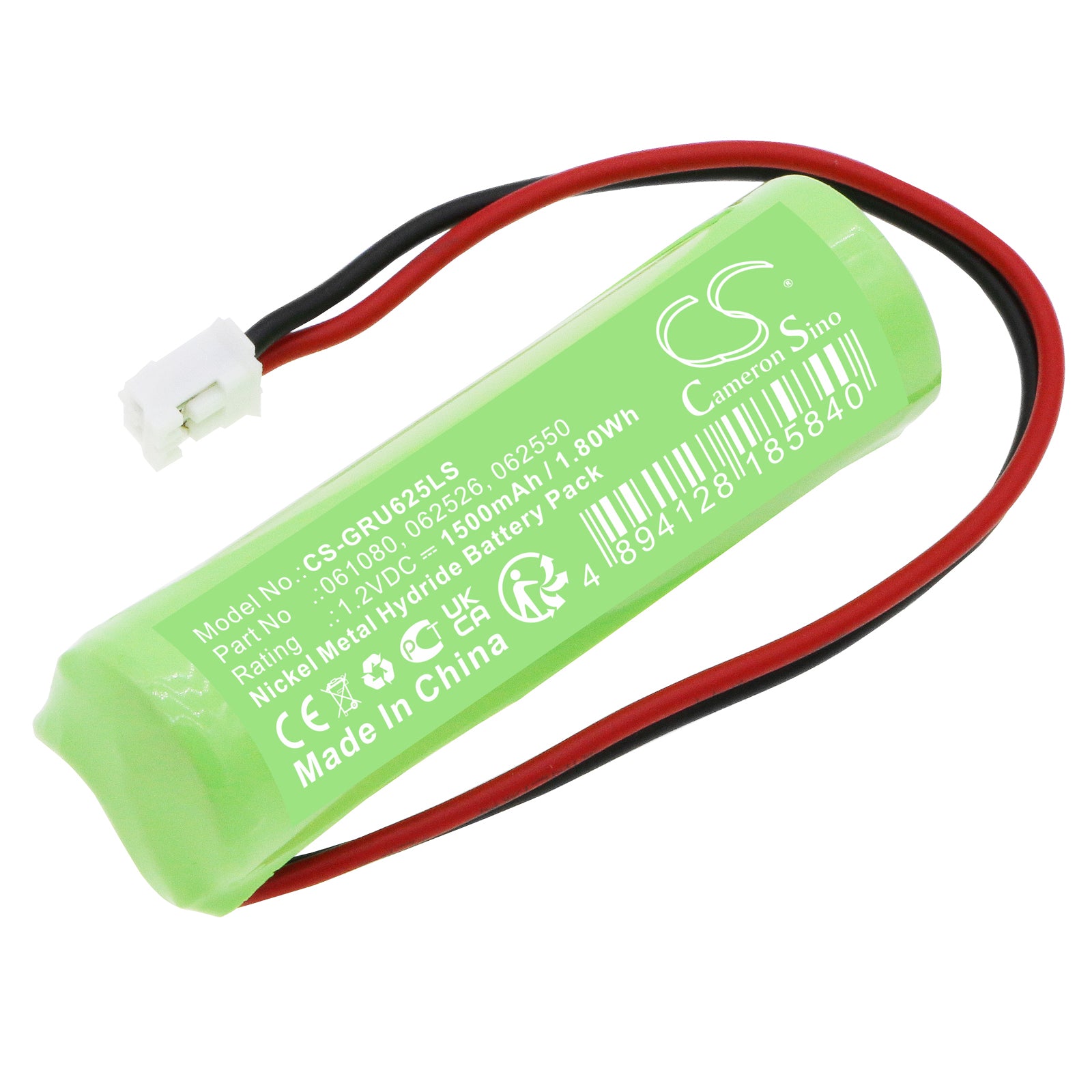1.2V 1500mAh Ni-MH Replacement Battery for Legrand Emergency Lights: Sati & Mondrian Series - 111914, 111013V, 113218V