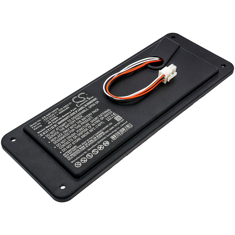 12V 4000mAh Ni-MH Replacement Battery for Husqvarna Automower G1 Series Robotic Lawn Mowers - Replaces 5350636-01, 5350962-01