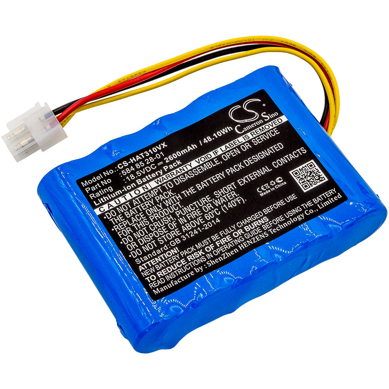2600mAh Li-ion Battery for Gardena Sileno & Husqvarna Automower - 18.5V R100Li, R130Li, R160Li Series