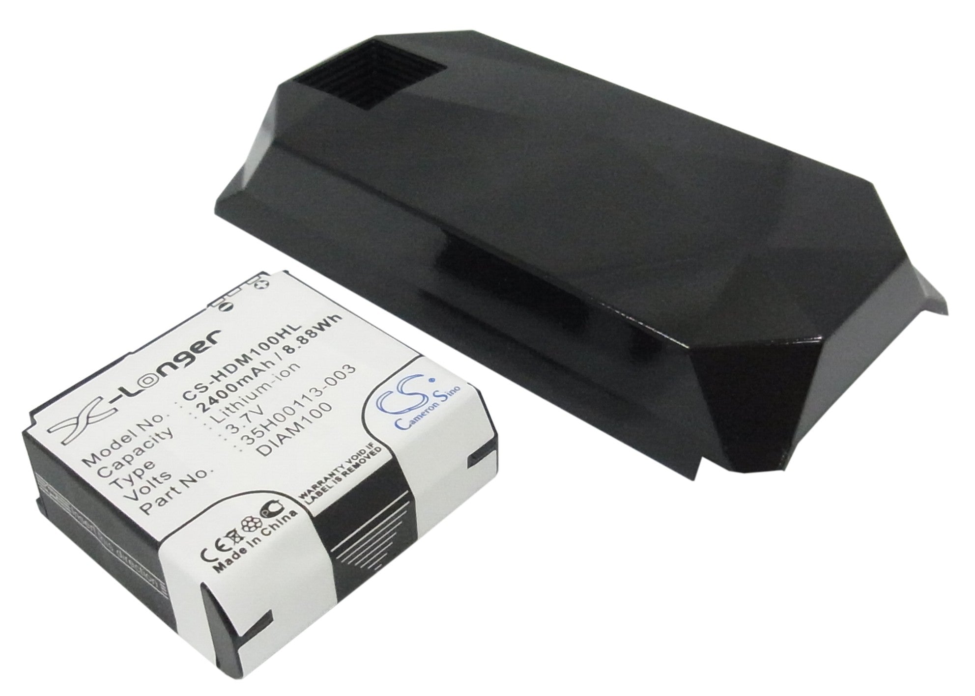 2400mAh Replacement Li-ion Battery for HTC Diamond/DOPOD S900 - 3.7V Smartphone Power Boost