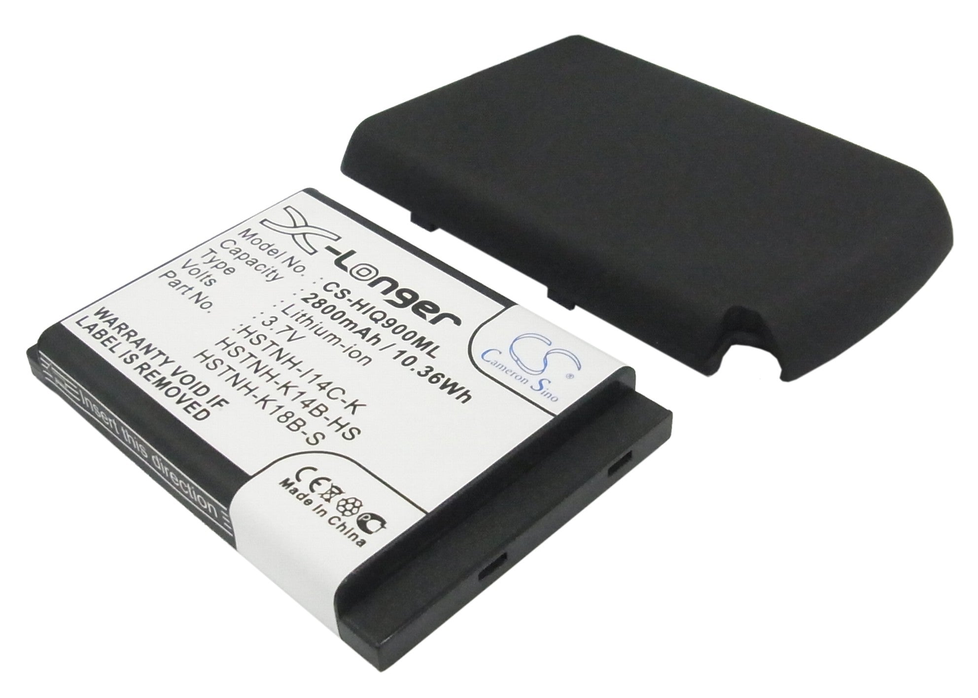 2800mAh Extended Battery for HP iPAQ 900/910/912/914 Smartphones - 3.7V Li-ion Replacement