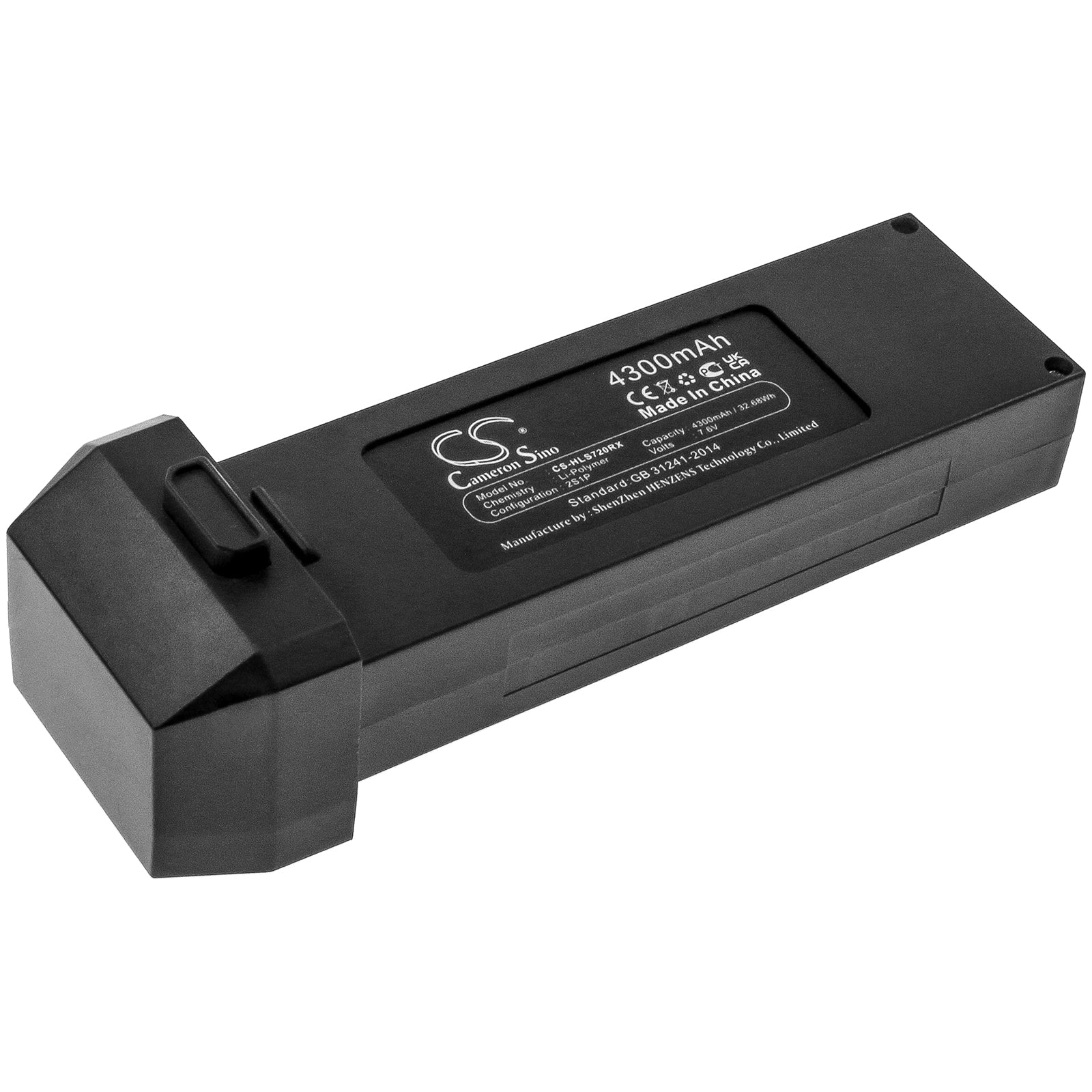 4300mAh 7.6V Li-Po Battery for Holy Stone HS720/HS720E Drones - 32.68Wh Replacement Power - SF8333106
