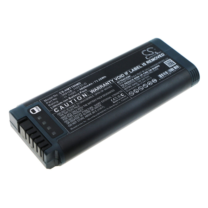 6600mAh Replacement Battery for HAMILTON C1, T1, MRI1 Ventilators - 11.1V Li-ion Medical Grade Power