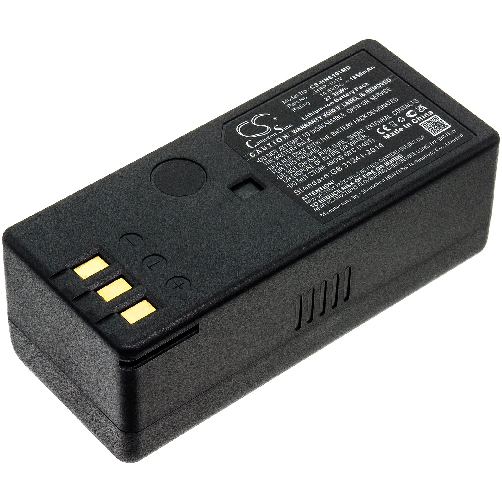 1850mAh Battery for Honda HS-101V & HS-102V Medical Devices, 14.8V Li-ion, HBP-101V Replacement