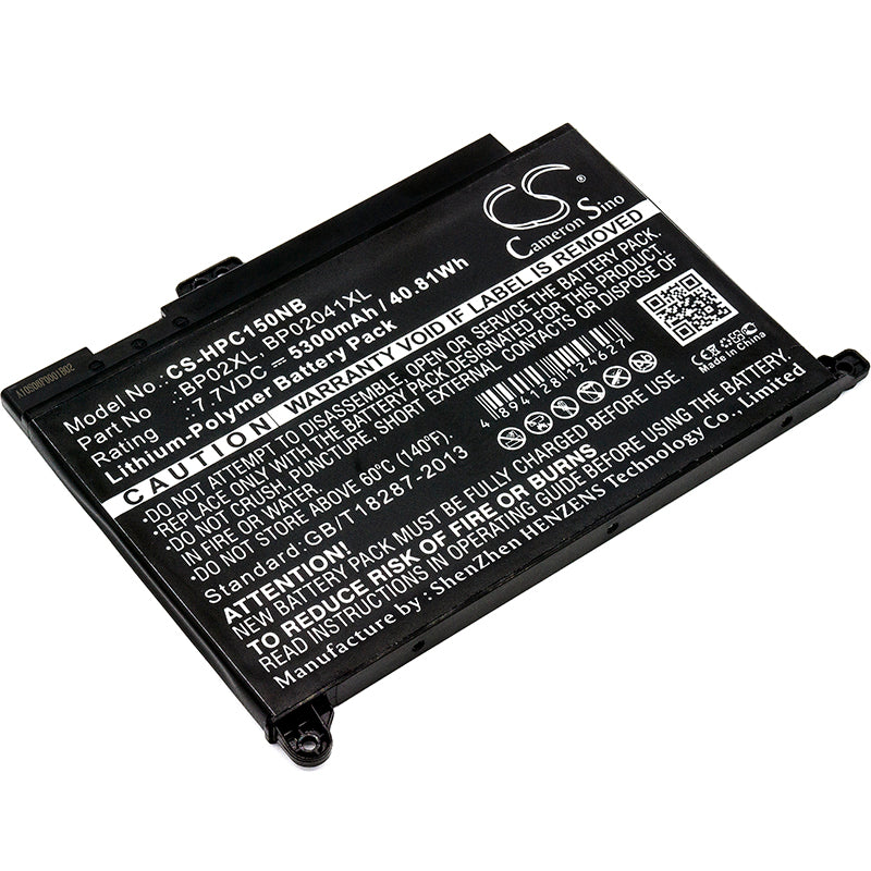 5300mAh Replacement Battery for HP Pavilion 15-AU & 15-AW Series Laptops, 7.7V 40.81Wh - Touch Compatible