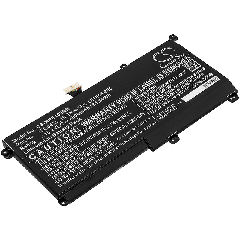HP EliteBook 1050 G1 Series Laptop Replacement Battery - 4000mAh, 15.4V Li-ion - Premium Performance